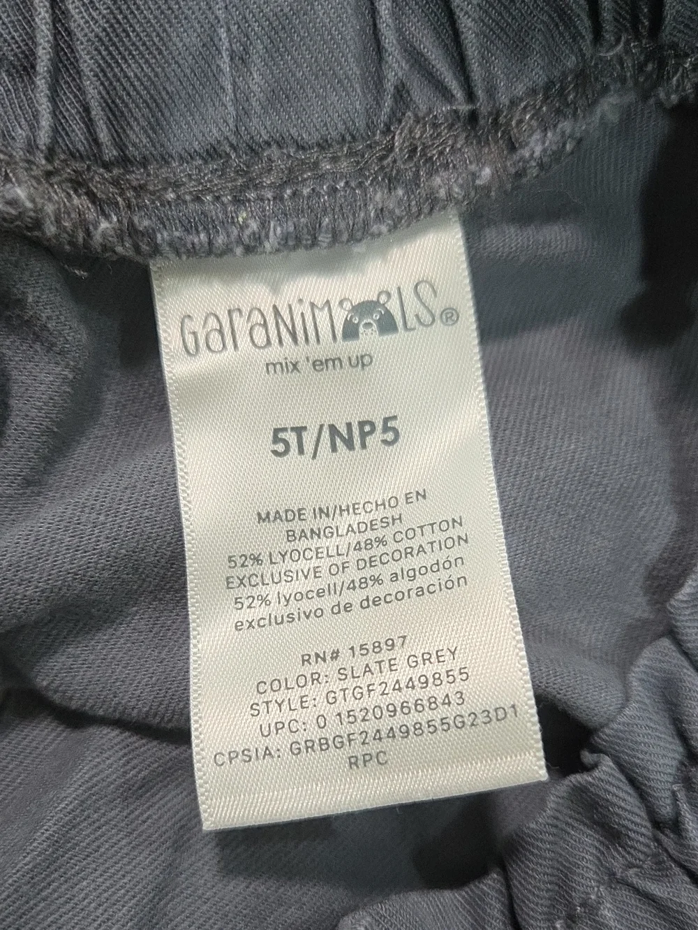 •Garanimals• Toddler Boys Gray Pants
